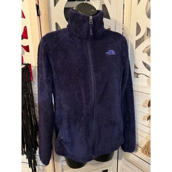 Tnf- north face royal bright blue osito fleece Jacket/coat small - Picture 5 of 8